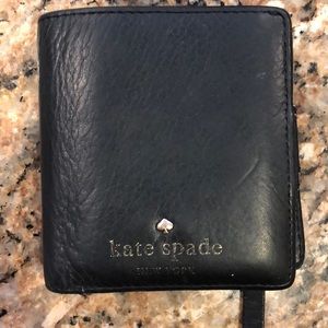 Kate Spade Wallet in Black Leather